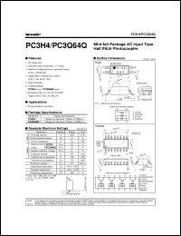 datasheet for PC3H4 by Sharp