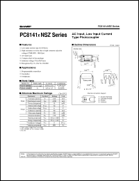 datasheet for PC81410NSZ by Sharp