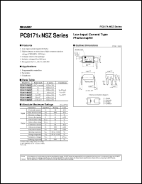 datasheet for PC81710NSZ by Sharp