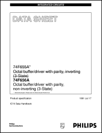 datasheet for N74F655AD by Philips Semiconductors