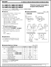 datasheet for S21ME5F by Sharp