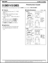 datasheet for S12MD3 by Sharp