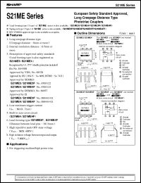 datasheet for S21ME4F by Sharp