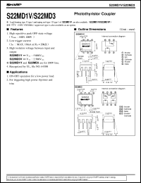 datasheet for S22MD3 by Sharp