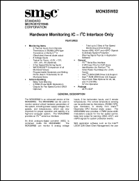 datasheet for MON35W82 by Standard Microsystems Corporation