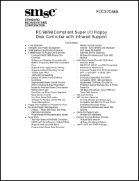 datasheet for FDC37C669 by Standard Microsystems Corporation