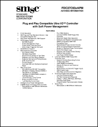 datasheet for FDC37C932APM by Standard Microsystems Corporation
