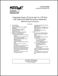 datasheet for LPC61W492 by Standard Microsystems Corporation