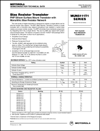 datasheet for MUN5130T1 by Motorola