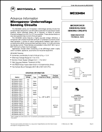 datasheet for MC33464N-09ATR by Motorola