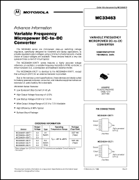 datasheet for MC33463H-33LT1 by Motorola