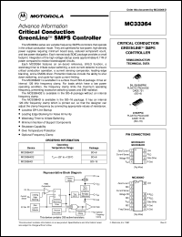 datasheet for MC33364D by Motorola