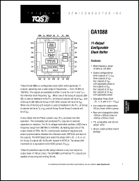 datasheet for GA1088MC700 by TriQuint Semiconductor, Inc.