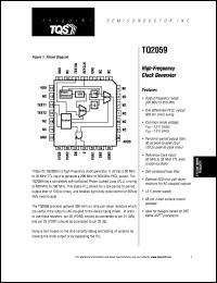datasheet for TQ2059MC by TriQuint Semiconductor, Inc.