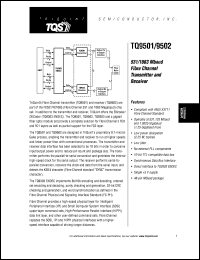 datasheet for TQ9501MC by TriQuint Semiconductor, Inc.