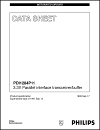 datasheet for PDI1284P11DL by Philips Semiconductors