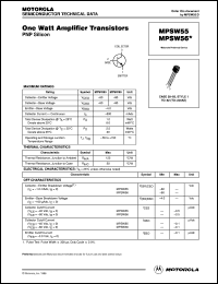 datasheet for MPSW56 by Motorola