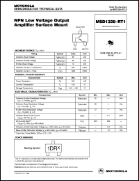 datasheet for MSD1328-RT1 by Motorola