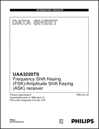 datasheet for UAA3220TS by Philips Semiconductors