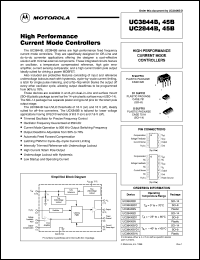 datasheet for UC2844BD by Motorola