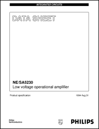 datasheet for NE5230D by Philips Semiconductors