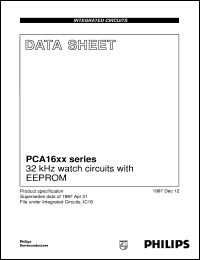 datasheet for PCA1621U/10/F1 by Philips Semiconductors