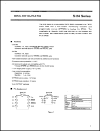datasheet for S-24S30I10 by Seiko Epson Corporation