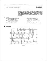 datasheet for S-4601A by Seiko Epson Corporation