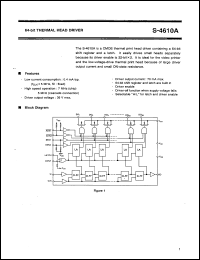 datasheet for S-4610A by Seiko Epson Corporation