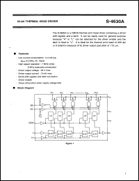 datasheet for S-4630A by Seiko Epson Corporation