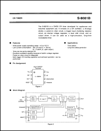 datasheet for S-8081B by Seiko Epson Corporation