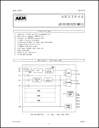 datasheet for AK2304A by AKM Semiconductor, Inc.