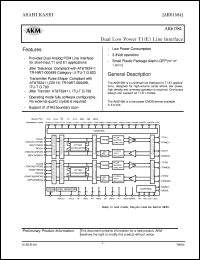 datasheet for AK61584 by AKM Semiconductor, Inc.