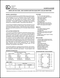 datasheet for ALD4201PC by Advanced Linear Devices, Inc.