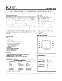 datasheet for ALD2303ADA by Advanced Linear Devices, Inc.