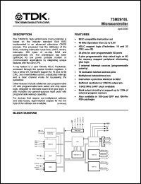 datasheet for 73M2910L by TDK Semiconductor Corporation