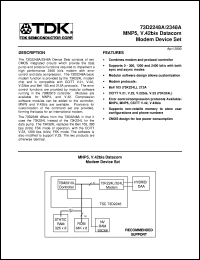datasheet for 73D2348 by TDK Semiconductor Corporation
