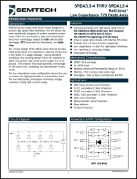 datasheet for SRDA05-4TE by Semtech Corporation