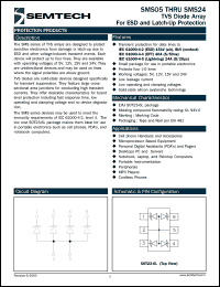 datasheet for SMS24TC by Semtech Corporation