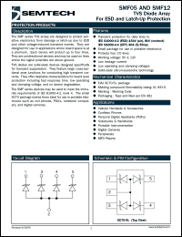 datasheet for SMF12TG by Semtech Corporation