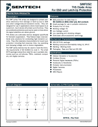 datasheet for SMF05CTG by Semtech Corporation
