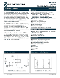 datasheet for SFC05-4TM by Semtech Corporation