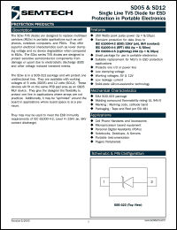datasheet for SD12TC by Semtech Corporation