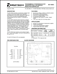 datasheet for SC1183CSW.TR by Semtech Corporation