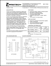 datasheet for SC1173CSW.TR by Semtech Corporation
