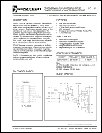 datasheet for SC1157CS.TR by Semtech Corporation
