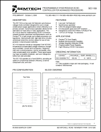datasheet for SC1153CSW.TR by Semtech Corporation