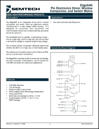 datasheet for E646ATF by Semtech Corporation