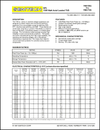datasheet for 1N6173A by Semtech Corporation