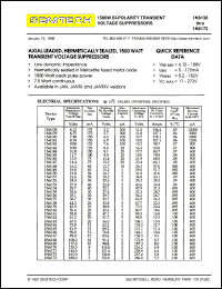 datasheet for 1N6170 by Semtech Corporation